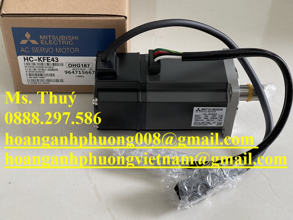 HC-KFE43 Mitsubishi - Động cơ 0.4kW - Giá tốt nhất